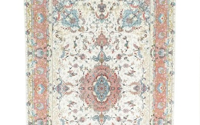 Tabriz 50 Raj - Very fine Persian carpet with lots of silk - Rug - 303 cm - 200 cm