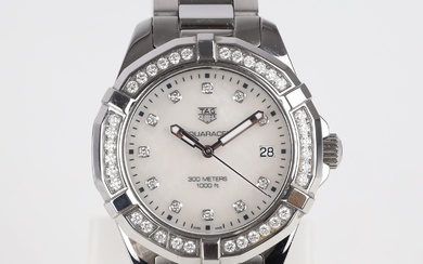 Tag Heuer: Aquaracer women's watch with diamonds