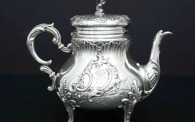 Teapot (1) - .950 silver - Compere Leontine- France - ca.1890