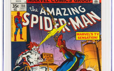 The Amazing Spider-Man #184 (Marvel, 1978) CGC NM 9.4...