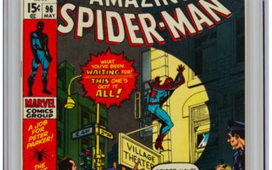 The Amazing Spider-Man #96 (Marvel, 1971) CGC NM+ 9.6...