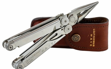 The Pocket Knife and Multi-Tool carried and used by Pen Hadow in 2003 Leatherman Wave pocket k...