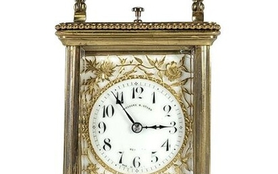 Theodore Burr STARR antique travel clock