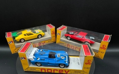 Three Boxed French Norev 1/43 Scale Models includes Renault ...