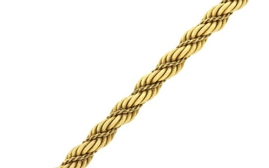 Tiffany & Co. Gold Rope-Twist Bracelet