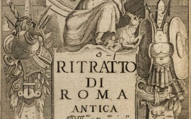 Totti (Pompilio). Ritratto di Roma antica, 2nd edition, 1633, & 2 others