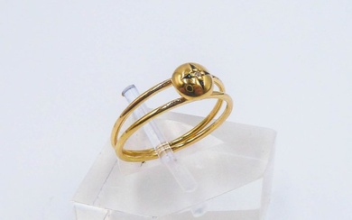 Tous - 18 kt. Yellow gold - Ring Diamond