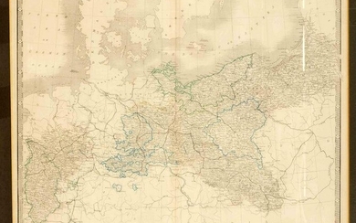 Two historical maps of Bohemia