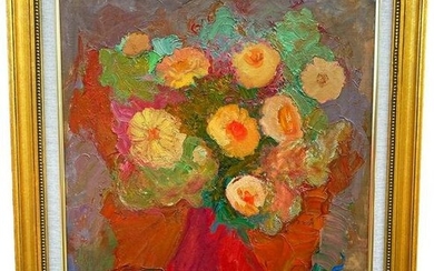 Ukrainian Artist MIKOLA NEDILKO Still life with Roses