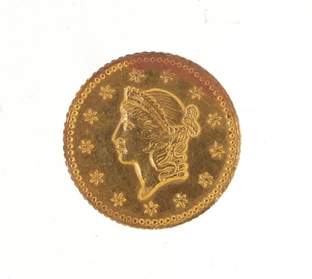 United States of America 1853 gold dollar