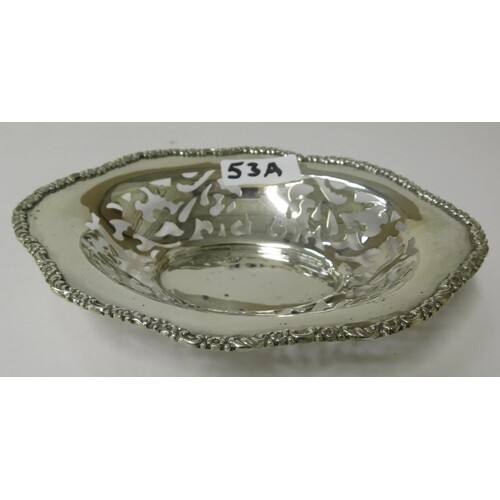 Victorian Silver dish c1898 133gms