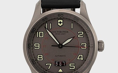 Victorinox - A titanium limited edition 'Swiss Army Airboss' wristwatch