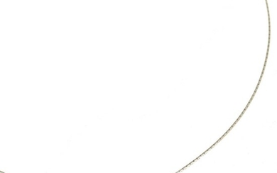 Vieri - 18 kt. White gold - Necklace with pendant - 0.15 ct Diamond