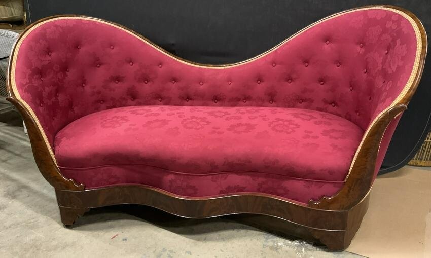 Vintage Double Ended Victorian Style Sofa