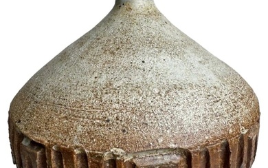 Vintage Stone Potery Vase Signed Loet Vanderveen