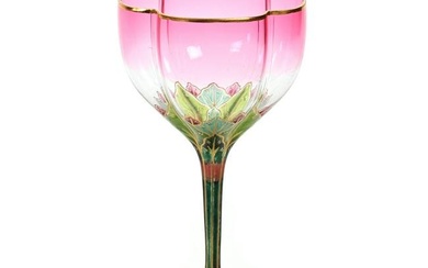 Wine Stem Marked Lobmeyr Glass