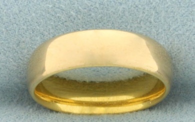 Womens Antique Wedding Band Ring in 22k Yellow Gold
