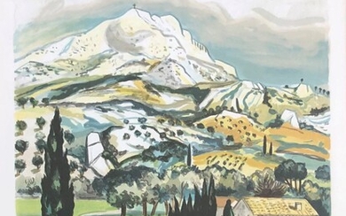 Yves BRAYER (1907-1990) Paysage de Provence,... - Lot 53 - Crait + Müller