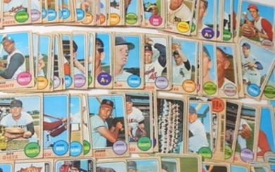 1968 Topps Baseball Cards with World Series Ribbon, Clemente, Killebrew and More