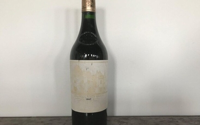 1 Bottle Chateau Haut Brion 1987 - Pessac Léognan 1er GCC