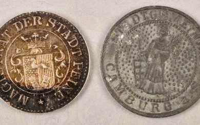1 Pfennig silver coin/emergency coin city of Peine 1915