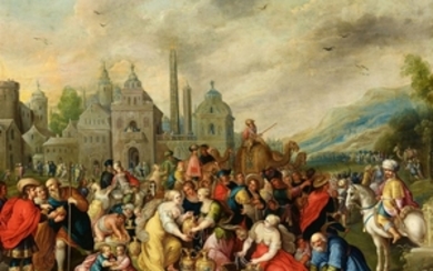 Cornelis de Baellieur the Elder - Jacob's Return to Canaan