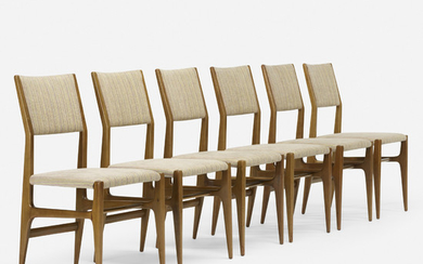 Gio Ponti, dining chairs model 116, set of six