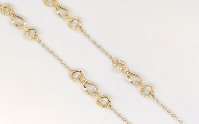 18 kt.White gold, Yellow gold - Necklace