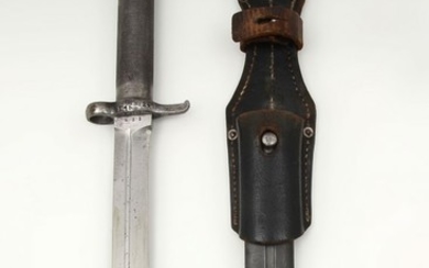 1896 SWEDISH MAUSER BAYONET WITH SCABBARD AND FROG