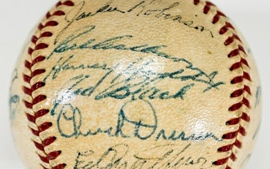 1953 National League All-Stars Signed Baseball