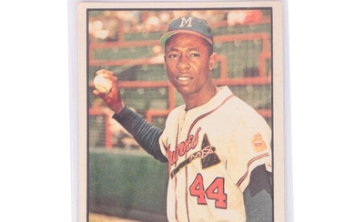1961 Hank Aaron Topps #415 Atlanta Braves Baseball Card