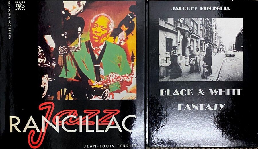 2 livres photos Jazz - Jean-Louis Ferrier...