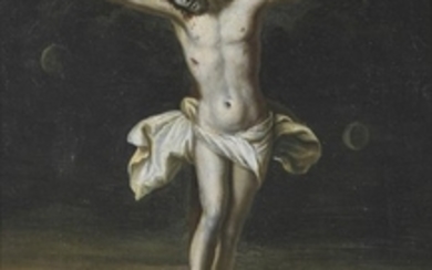 ARTISTA TOSCANO DEL XVII SECOLO Crucifixion. .