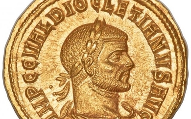 30054: Diocletian (AD 284-305). AV aureus (21mm, 5.29 g