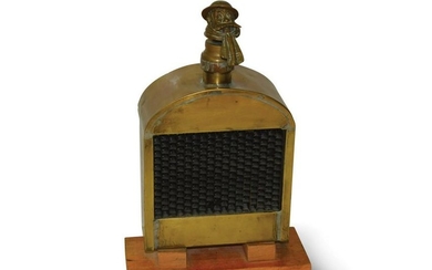 "Old Bill" Brass Mascot on Small Scale Radiator Display