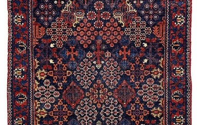 5 x 6 Multi-Color Persian Kashan Classic Rug