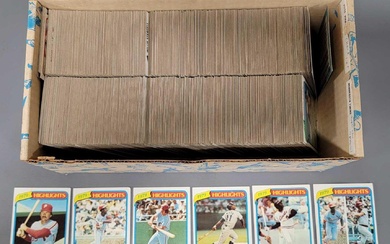 500+ 1980 Topps baseball random cards