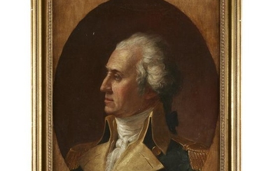 American School 19th century, Portrait of George