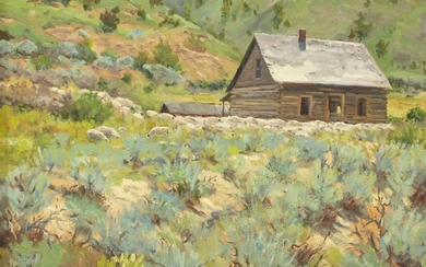 BYRON FULLERTON (TX, 1929-2011) 'THE SHEEP RANCH'