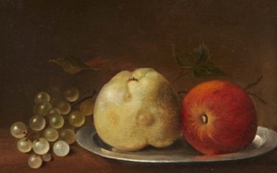 Dutch School, 17th century, Still Life with Grapes, Quince, and Apple