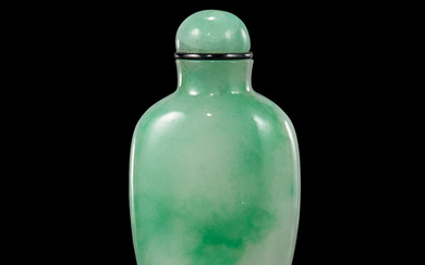 A fine jadeite snuff bottle