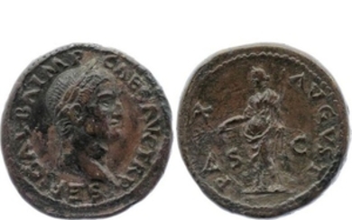 Galba (68 69). As, c. 68 69 Rome (Ae 13.19g 6h 30m…