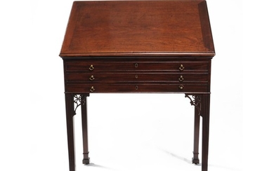 A George III mahogany architect’s table