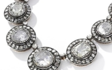 Important diamond necklace, Oscar Massin, last quarter of the 19th century