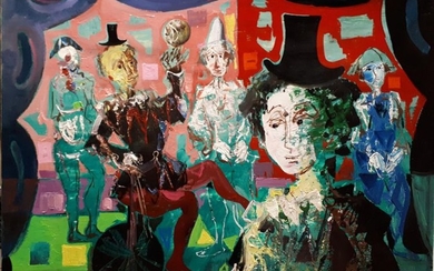 Jean CALOGERO (Catane 1922 - 2001) Clowns…