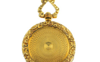 A late Georgian 15ct gold locket. View more details