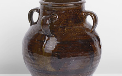 MICHAEL CARDEW (British, 1901-1983), Early Leach Pottery Pot with Handles, circa 1926