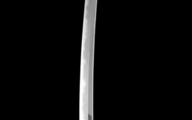 A shinto wakizashi (short sword) blade