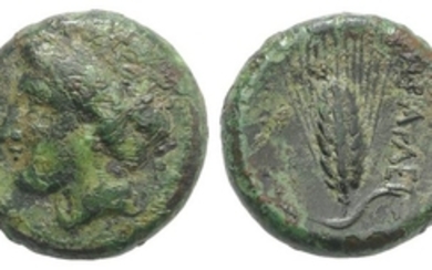 Southern Lucania, Herakleia, c. 281-272 BC. Æ (18mm, 5.38g, 2h)....