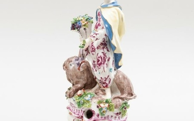 Large Bow Porcelain Figure of Ceres